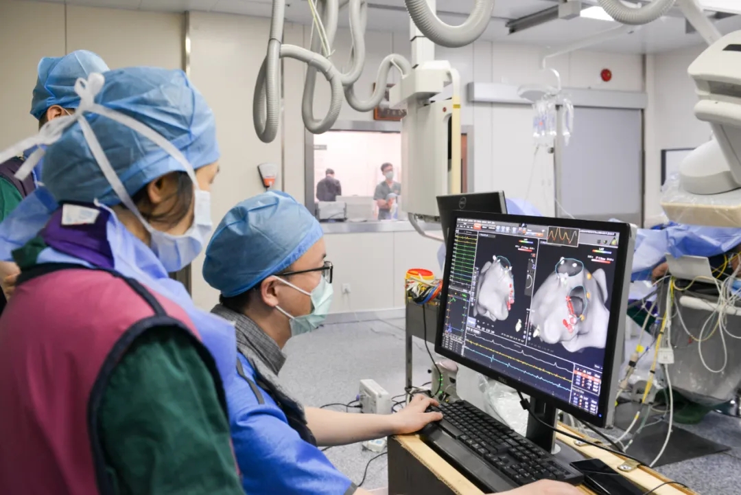 房颤患者的福音——我院成功实施首例三维标测系统CARTO指导下房颤环肺静脉射频消融术